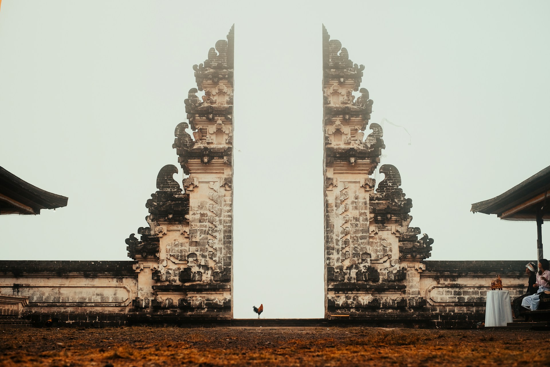 Pemandangan Pura Lempuyang di Bali